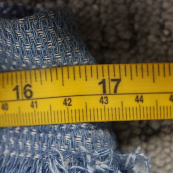 Mo:vint By Anthropologie Skirt Womens Large L Blue Faded Knit Pencil NWT - Picture 5 of 6